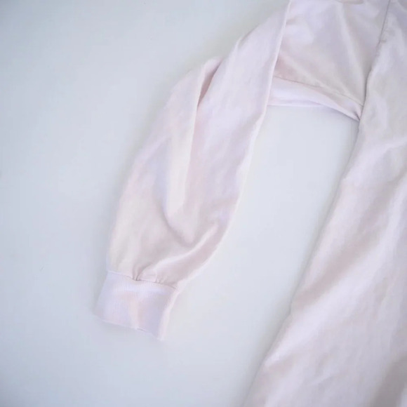 Harley-Davidson Light Pink Y2K '09 Olathe, Kansas Pre-Shrunk 100% Cotton Long M - Picture 8 of 10